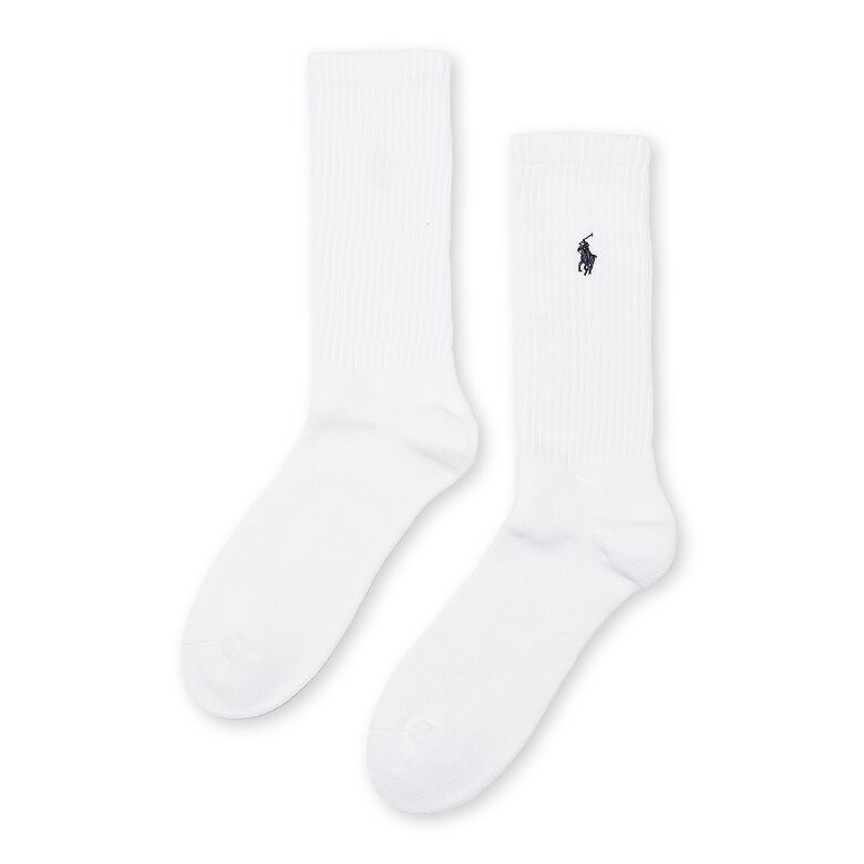 Polo Ralph Lauren Crew Socks (3 Pack) white