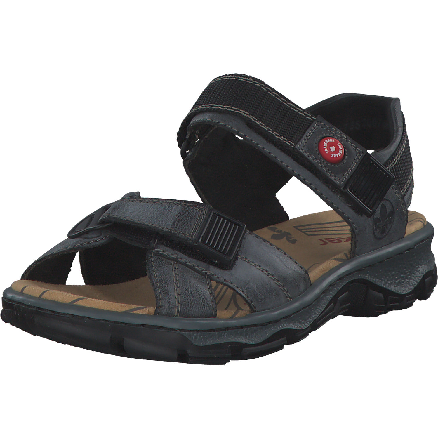 Rieker 68851, Sandalen, Damen, atlantic