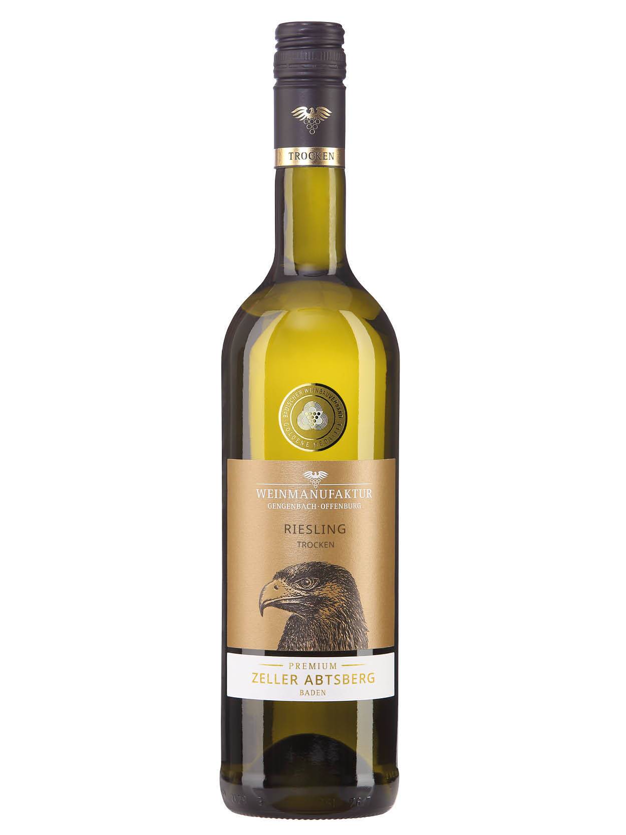 Weinmanufaktur Gengenbach-Offenburg Premium Riesling (Klingelberger) trocken 0,75L 2022