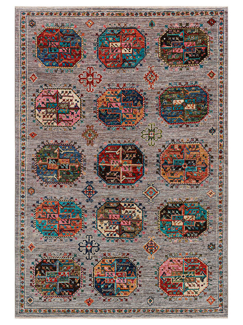 Buchara Ghazni ca. 148 x 216 cm, Unikat / Einzelstück