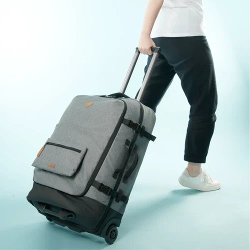 Getaria medium 2-wheel soft suitcase, grey
