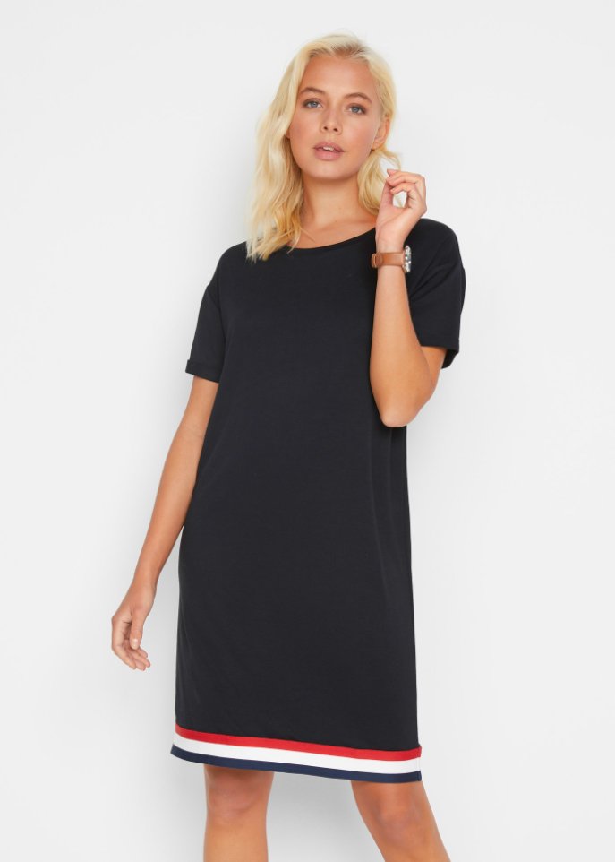 Jerseykleid, Kurzarm