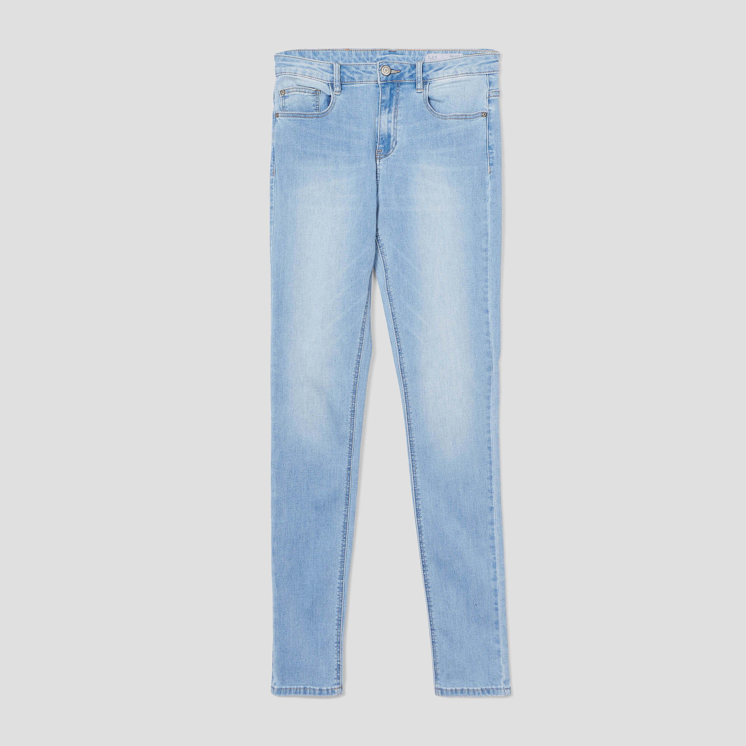 Jeans slim taille standard denim double stone femme | La Halle