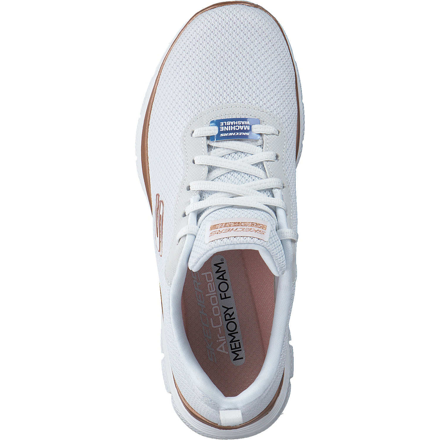 Skechers 149303, Sneakers Low, Damen, WTRG white rose gold
