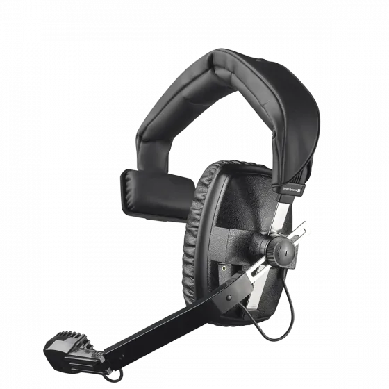 DT 108 Ein-Ohr Headset mit dynamischem Mikrofon für Broadcast und Intercom (geschlossen)