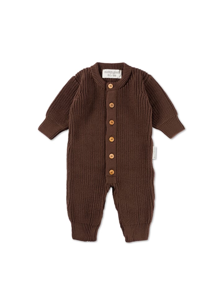Hofbrucker Strickoverall in schoko günstig kaufen 62/68