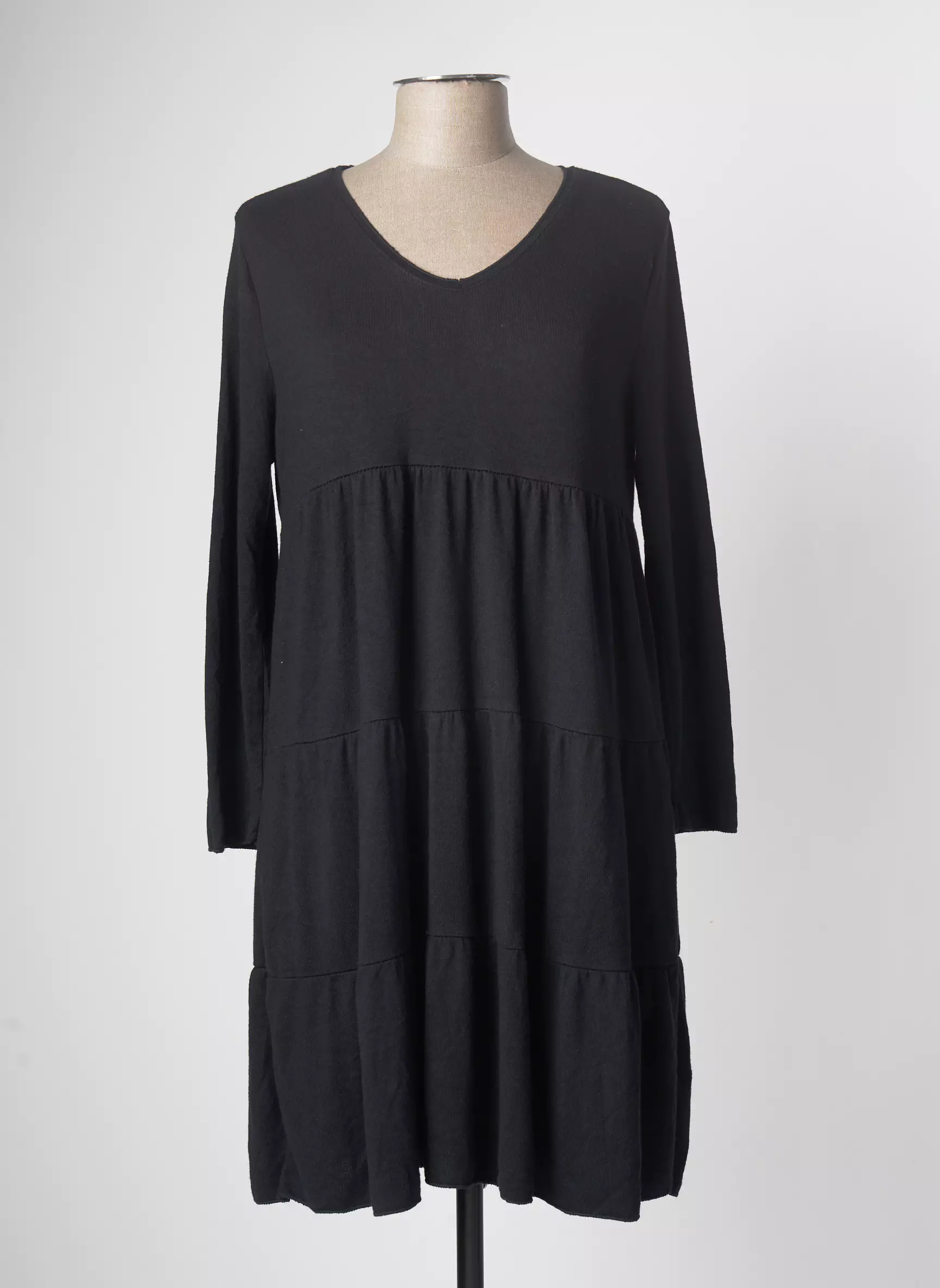 Zabaione Robes Mi Longues Femme couleur noir