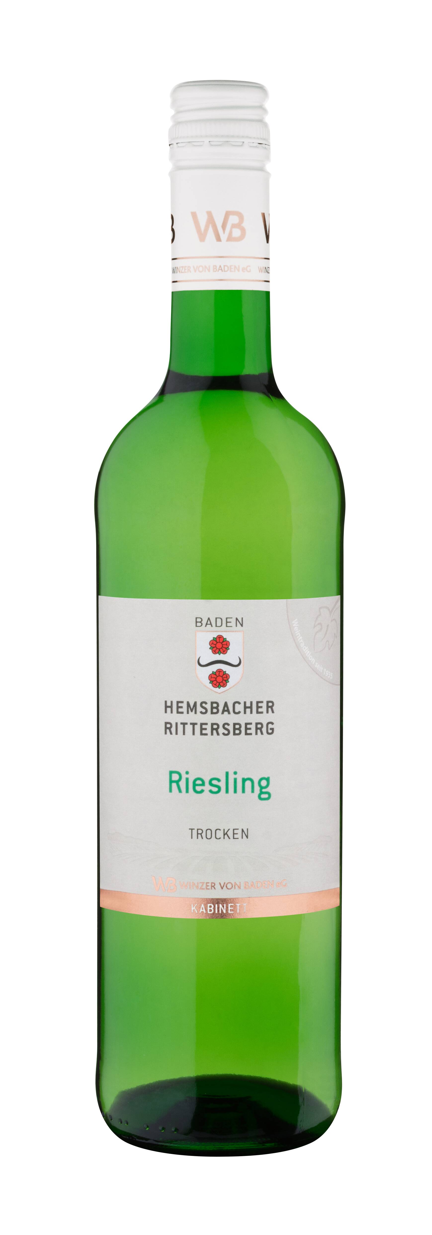 Winzer von Baden Hemsbacher Rittersberg Riesling 2021