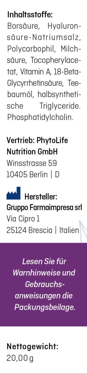 Vaginalzäpfchen OVULA med 10 St., 20 g