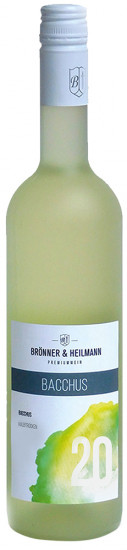 2020 Bacchus halbtrocken - Weingut Brönner + Heilmann