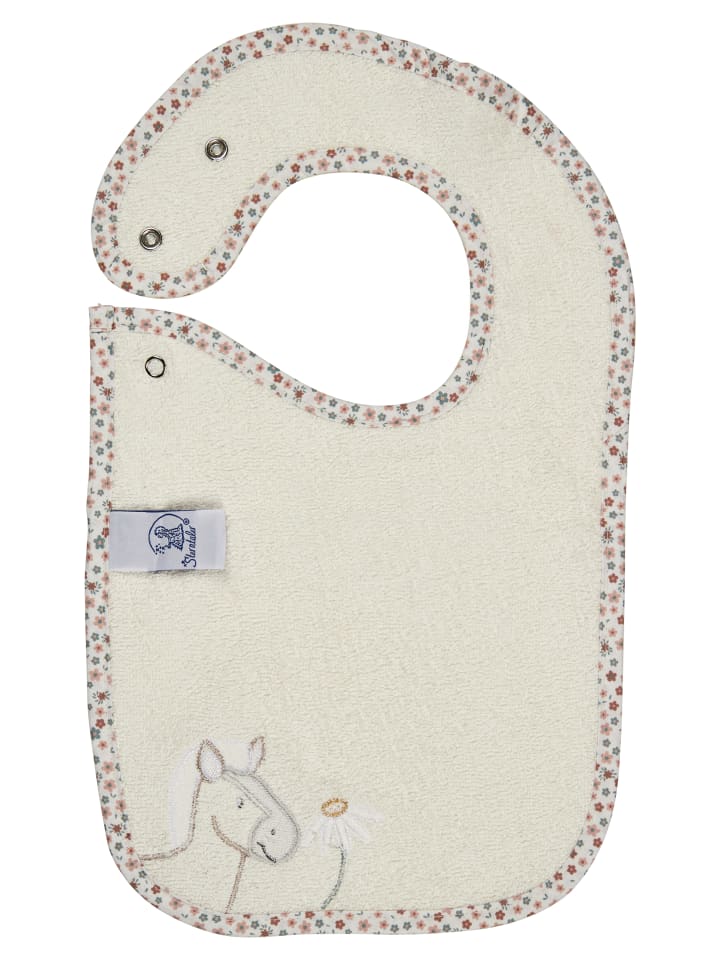 Sterntaler Lätzchen Druckknopf PFERD Sunny in ecru günstig kaufen onesize