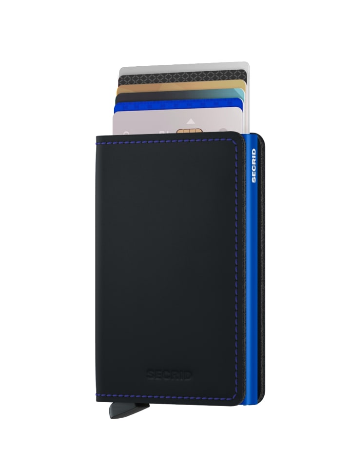 Secrid Secrid Slimwallet Matte Black & Blue günstig kaufen onesize