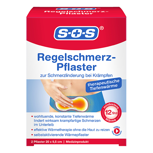 SOS REGELSCHMERZ-Pflaster  2 St  Pflaster