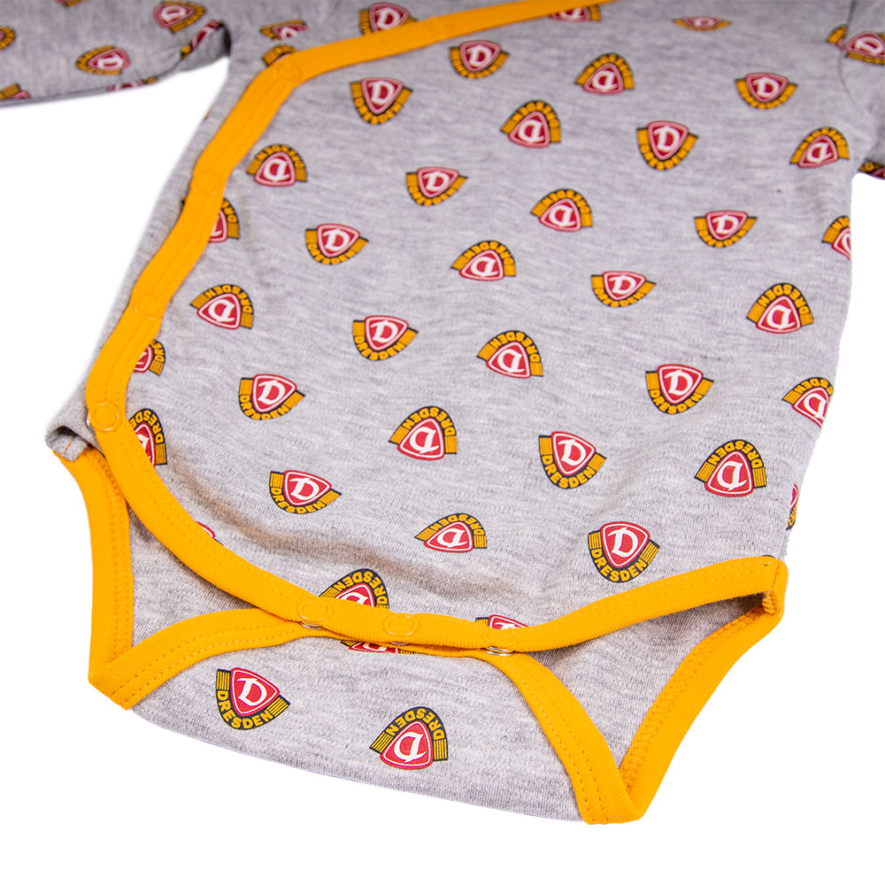 Baby Wickel-Body LOGO Muster