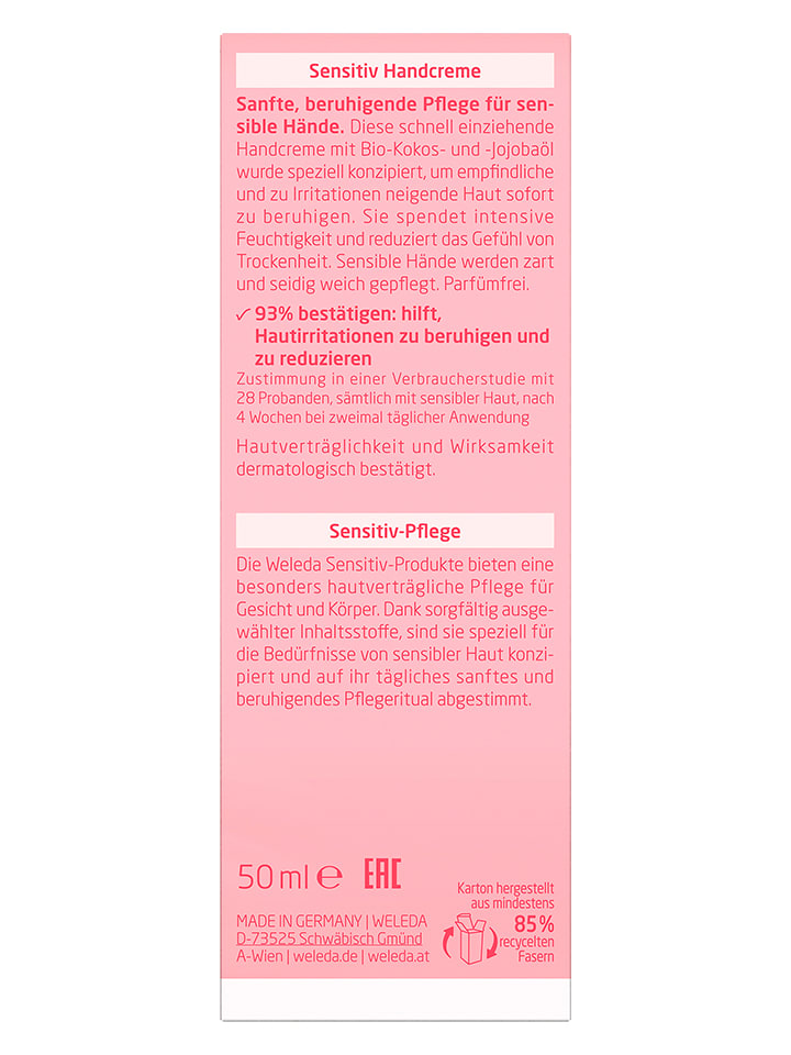 Weleda 2er-Set: Handcreme 