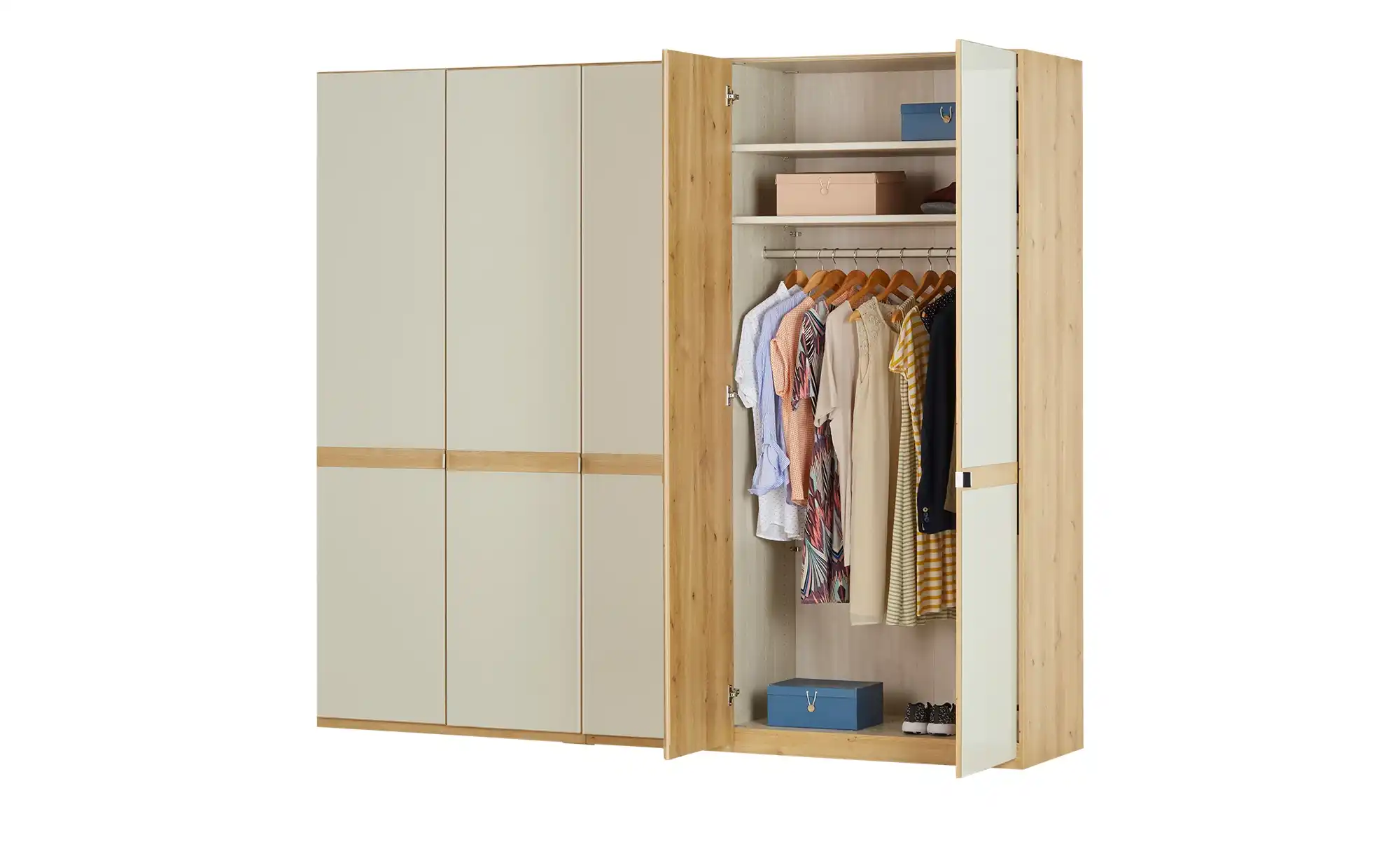 Drehtürenschrank, 5-türig