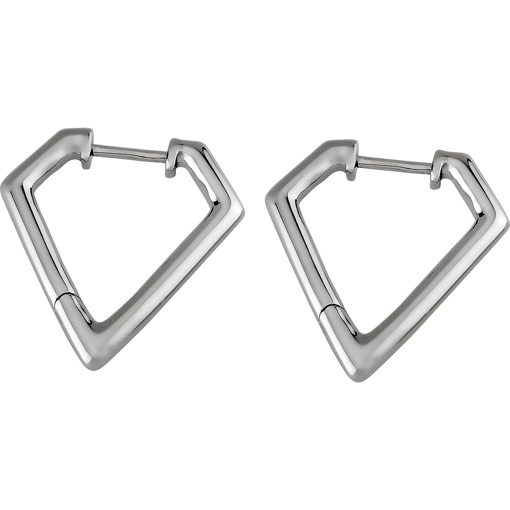 Liebeskind Boucles d'oreilles à fermoir à poussette Acier inoxydable Boucles d'oreilles