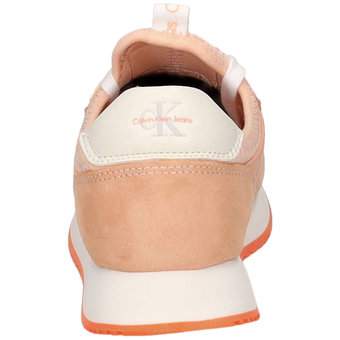 Calvin Klein Runner sock Lace Up in orange