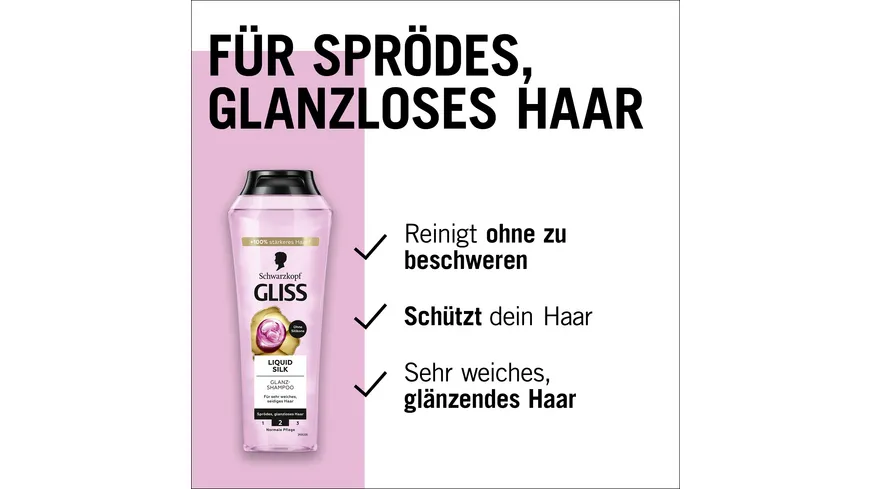 GLISS Shampoo Liquid Silk 250 ml 250 ml