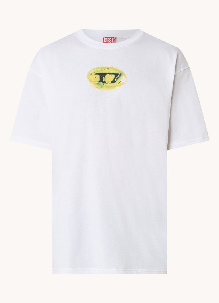 Diesel T-Boxt-K3 T-shirt with logo and back print