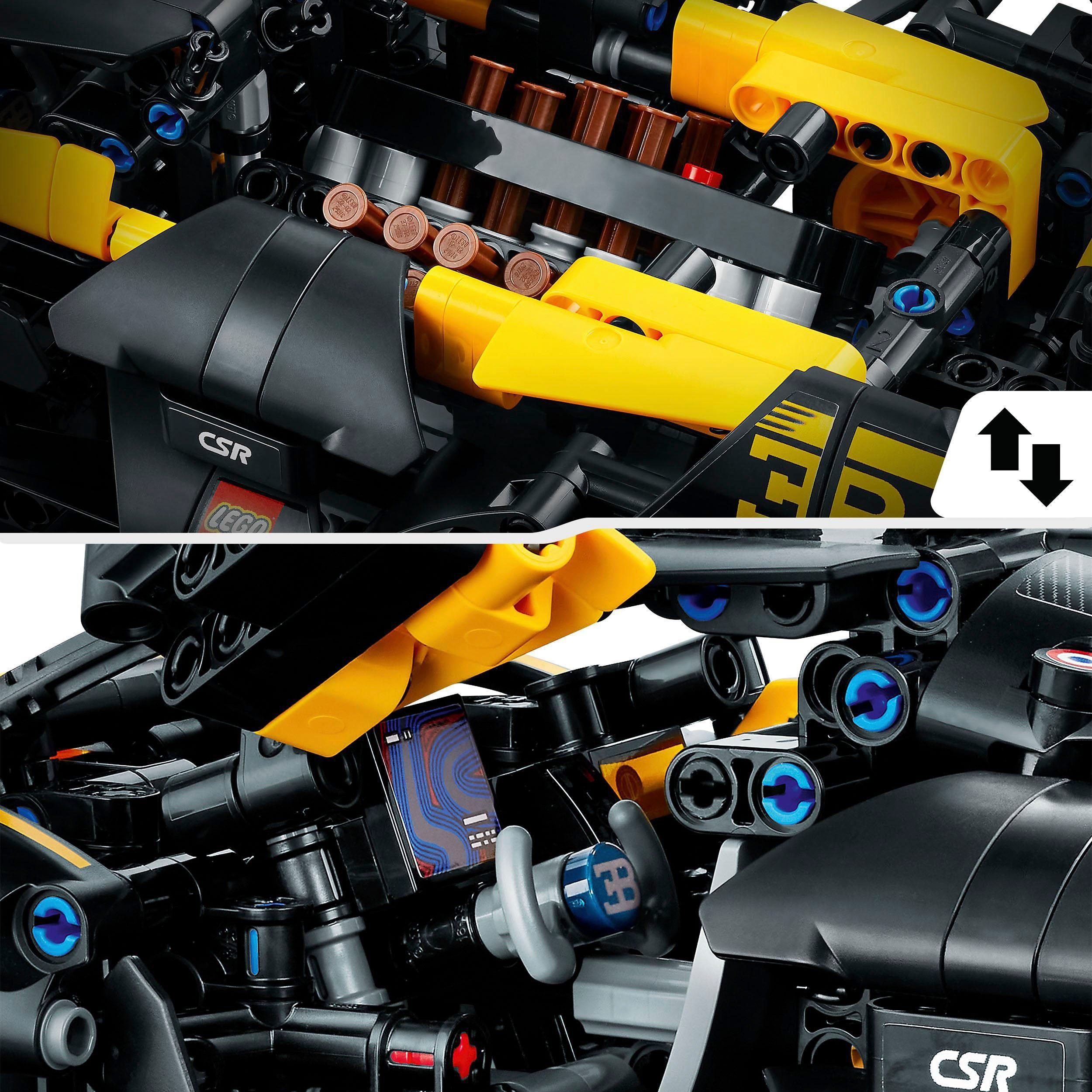LEGO® Konstruktionsspielsteine Bugatti-Bolide (42151), LEGO® Technic, (905 St), Made in Europe