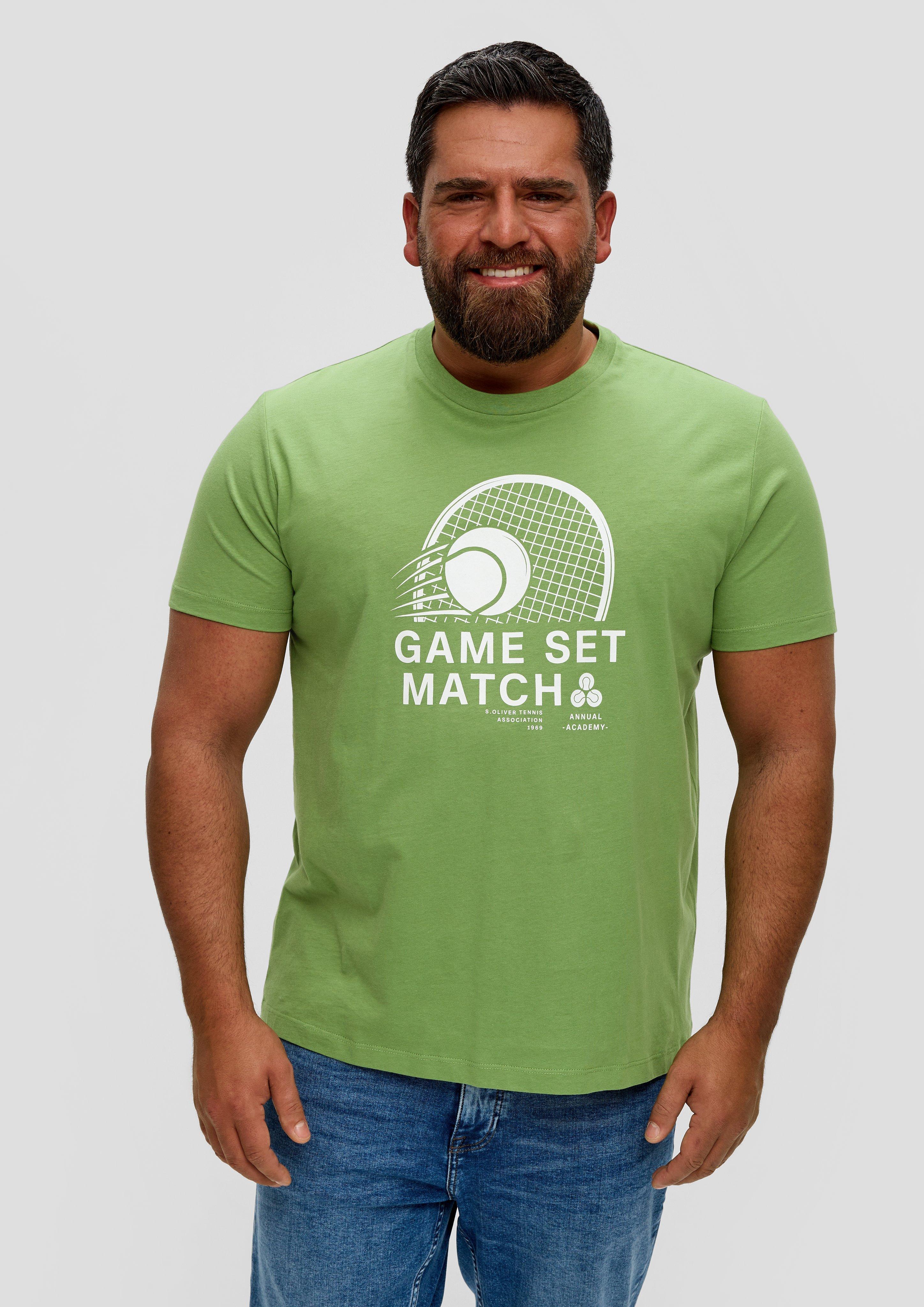 T-Shirt mit Frontprint  2146825-74D3