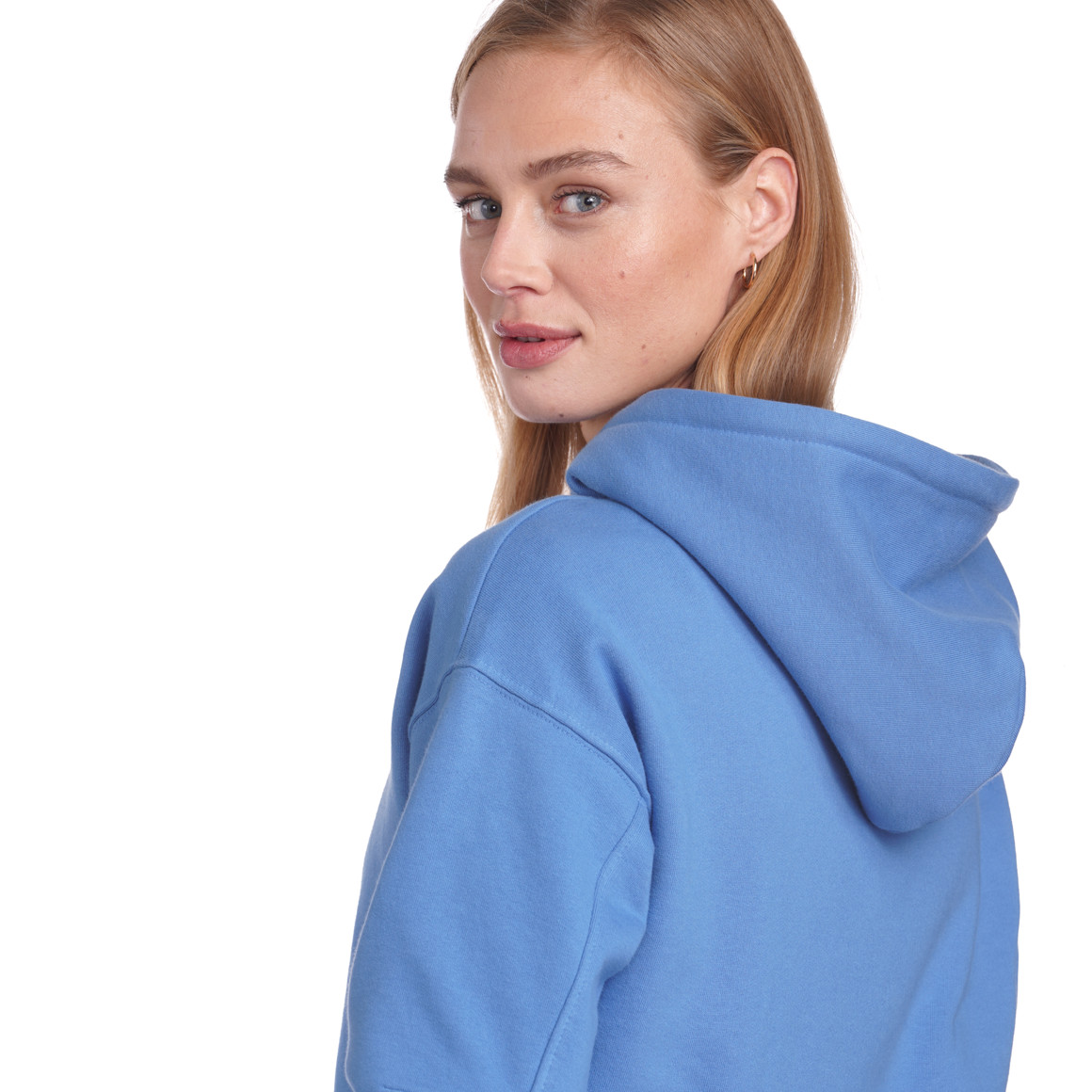 Damen Hoodie mit Stickerei