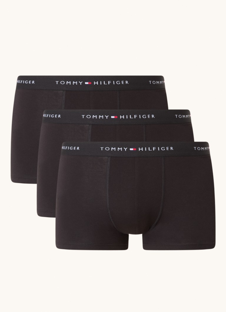 Set de 3 perechi de boxeri cu logo-ul Tommy Hilfiger