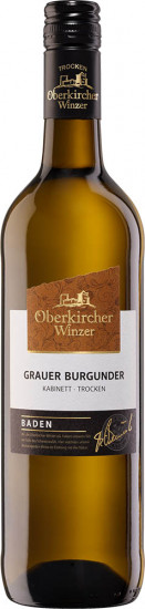 2022 Collection Oberkirch Grauer Burgunder Kabinett trocken - Oberkircher Winzer