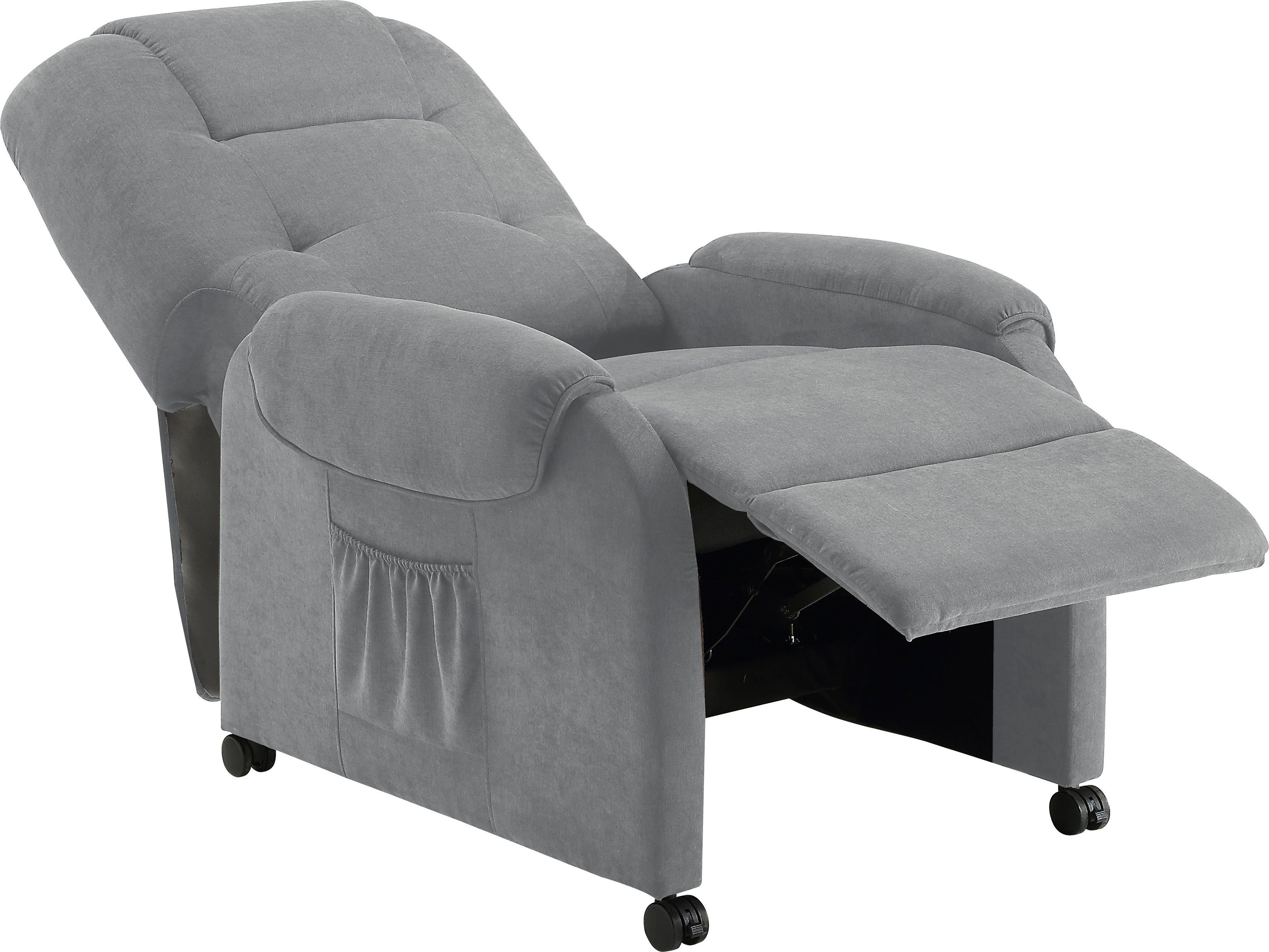 ATLANTIC home collection Relaxsessel Tobi, inklusive Relaxfunktion und Federkern