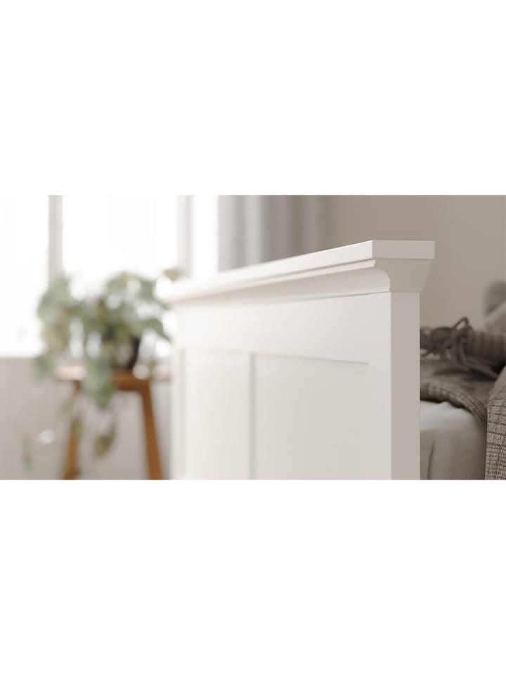 ebuy24 Doppelbett Venedig Weiß 179 x 211 cm günstig kaufen onesize