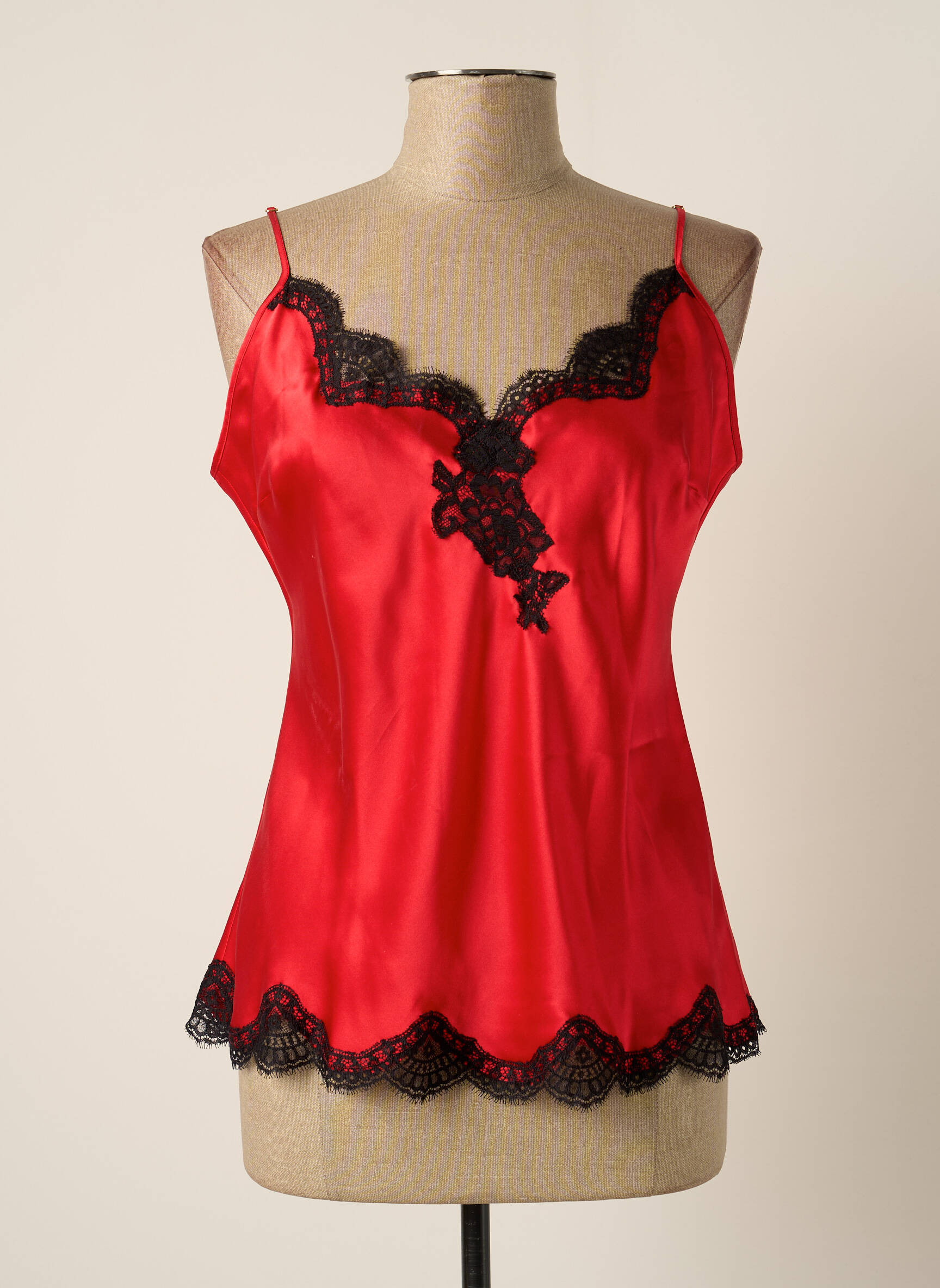 Aubade Tops Caracos Femme couleur rouge