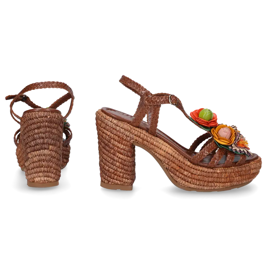 Pons Quintana - Sandalen CANNES Kalbsleder - braun