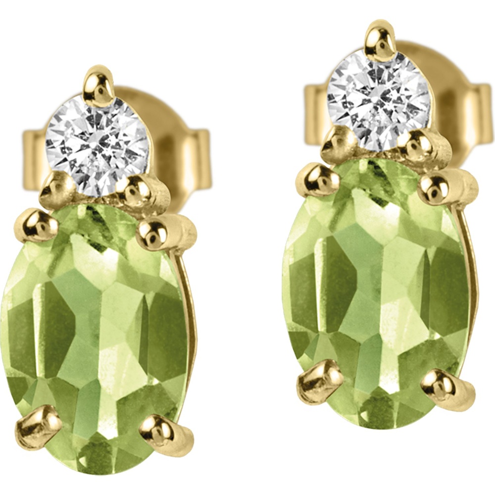 Jacques Lemans Boucles d'oreilles à fermoir à poussette 925 Argent Boucles d'oreilles