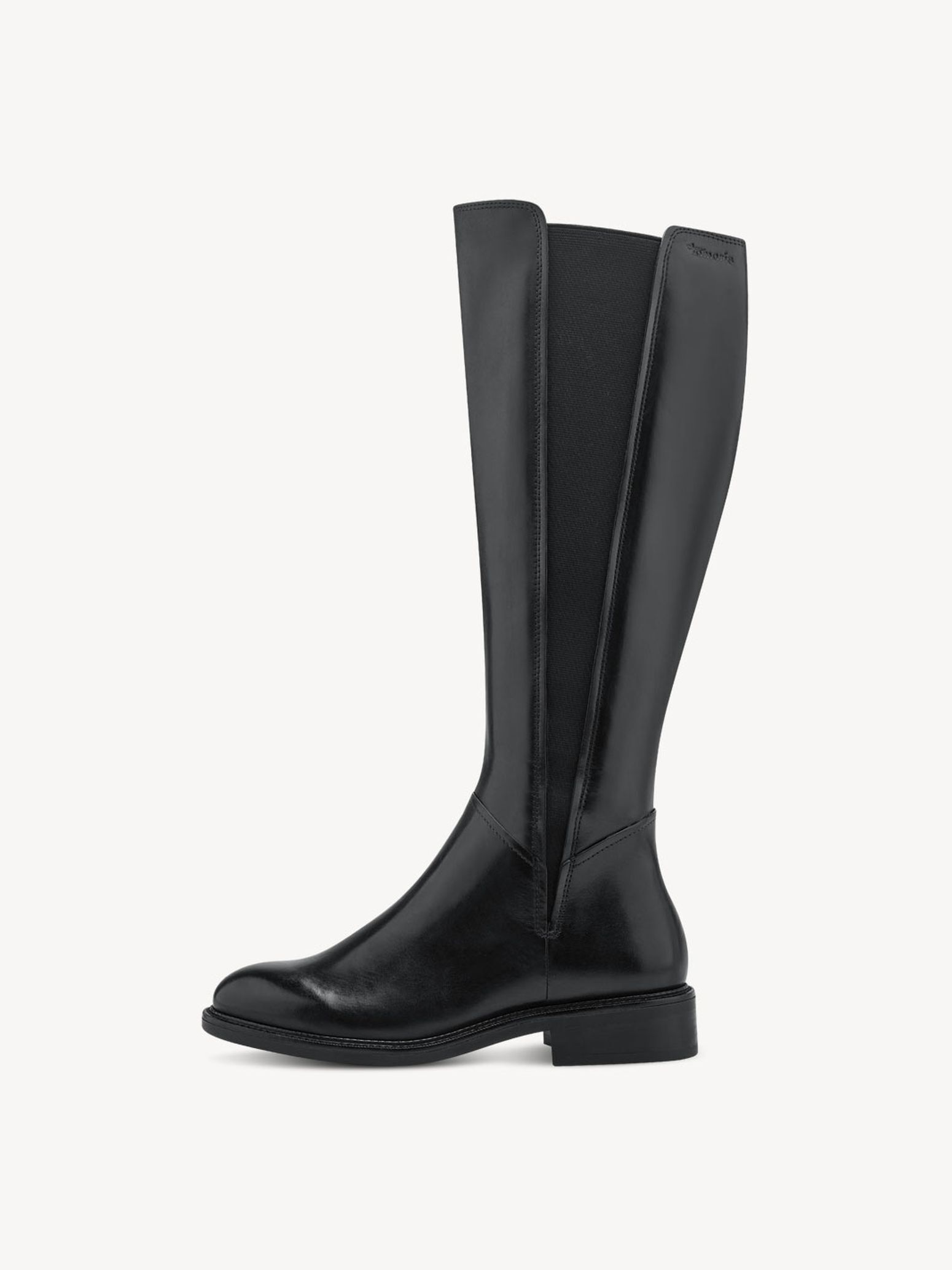 Bottes en cuir - noir