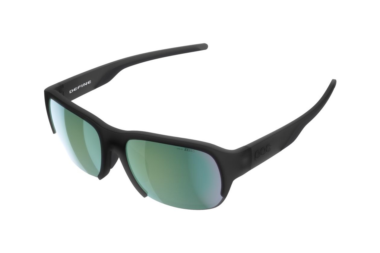 POC Define Uranium Black Translucent / Grey Deep Green Mirror Le