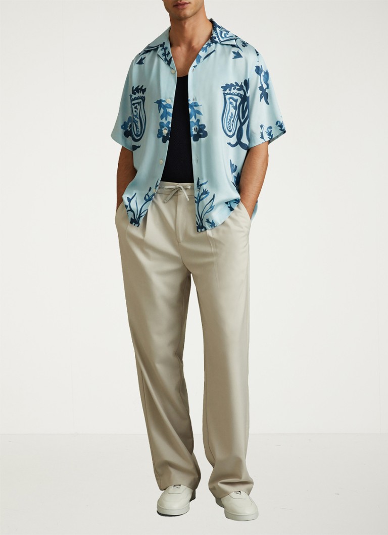 Cămașă Reiss Babylon Classic Fit cu imprimeu floral