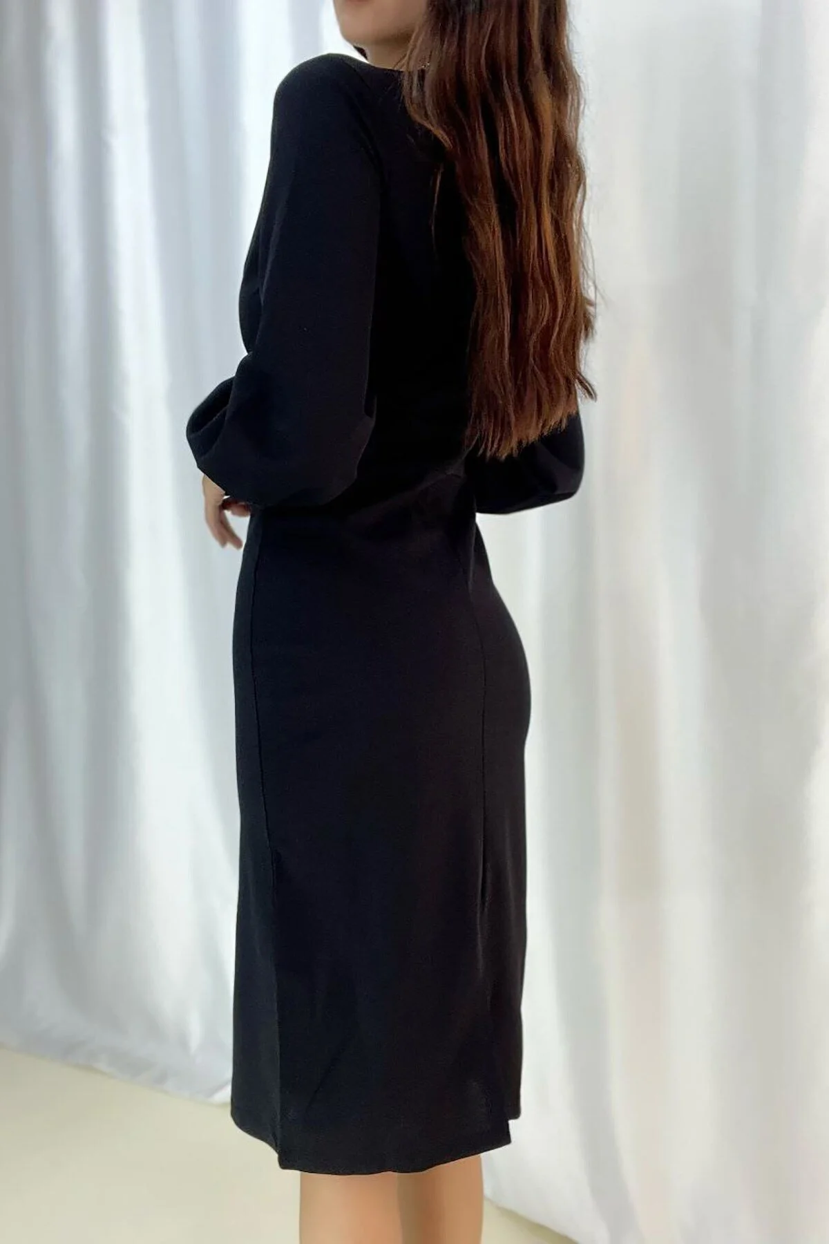 Deafox  Kleid - Schwarz - A-Linie