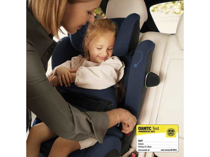 Siège Auto Pallas G i-Size Monument Grey – avec Bouclier – ISOFIX – évolutif 1/2/3