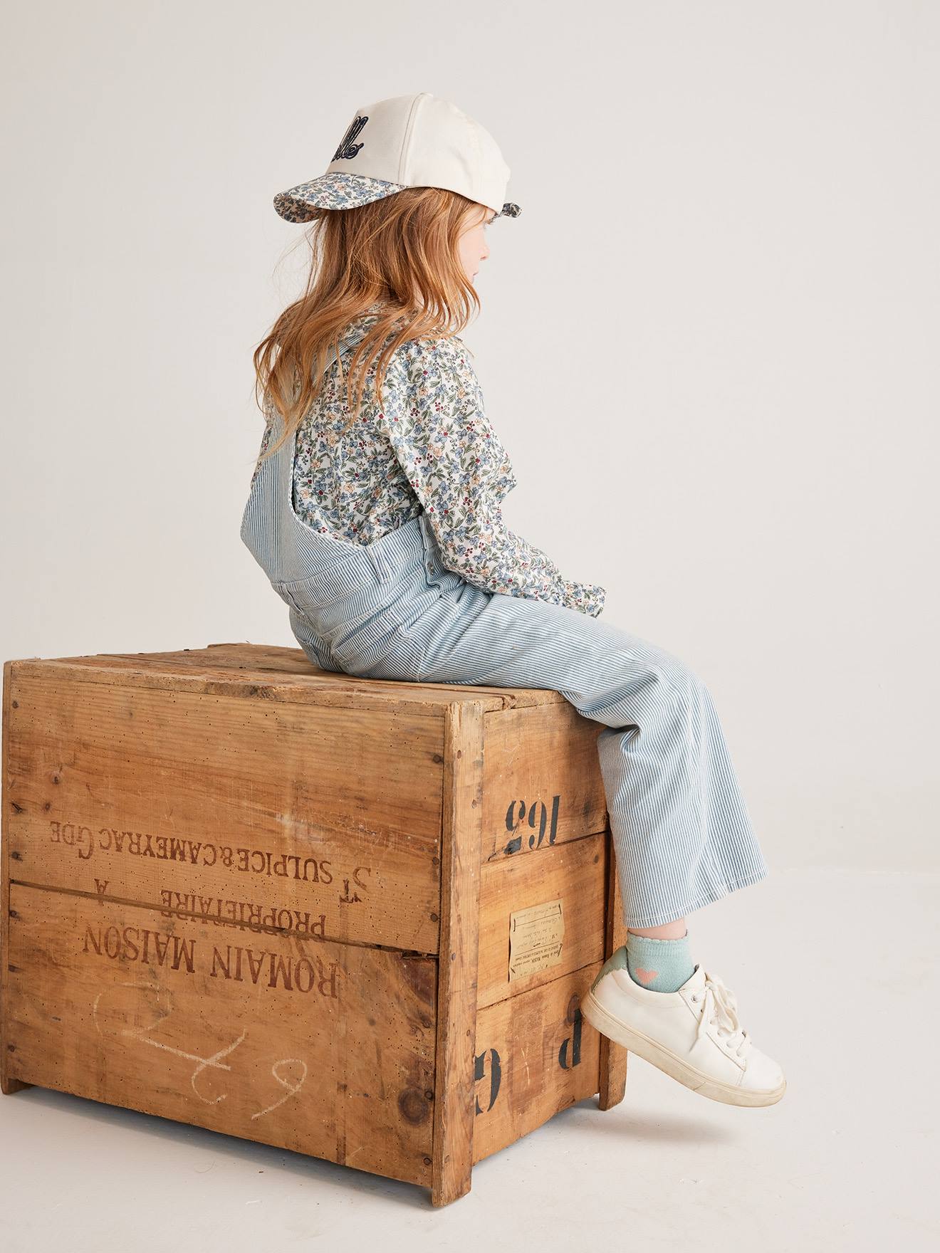 Casquette fille imprimée 