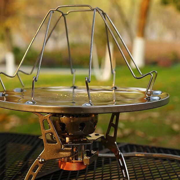 Campingtoaster Edelstahl