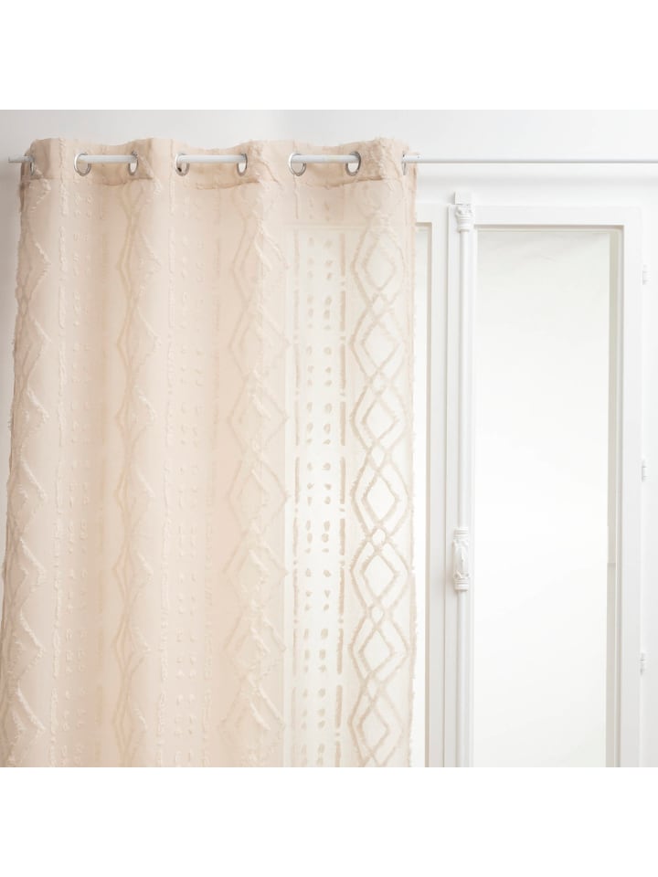 Atmosphera Créateur d'intérieur Gardine in beige günstig kaufen onesize