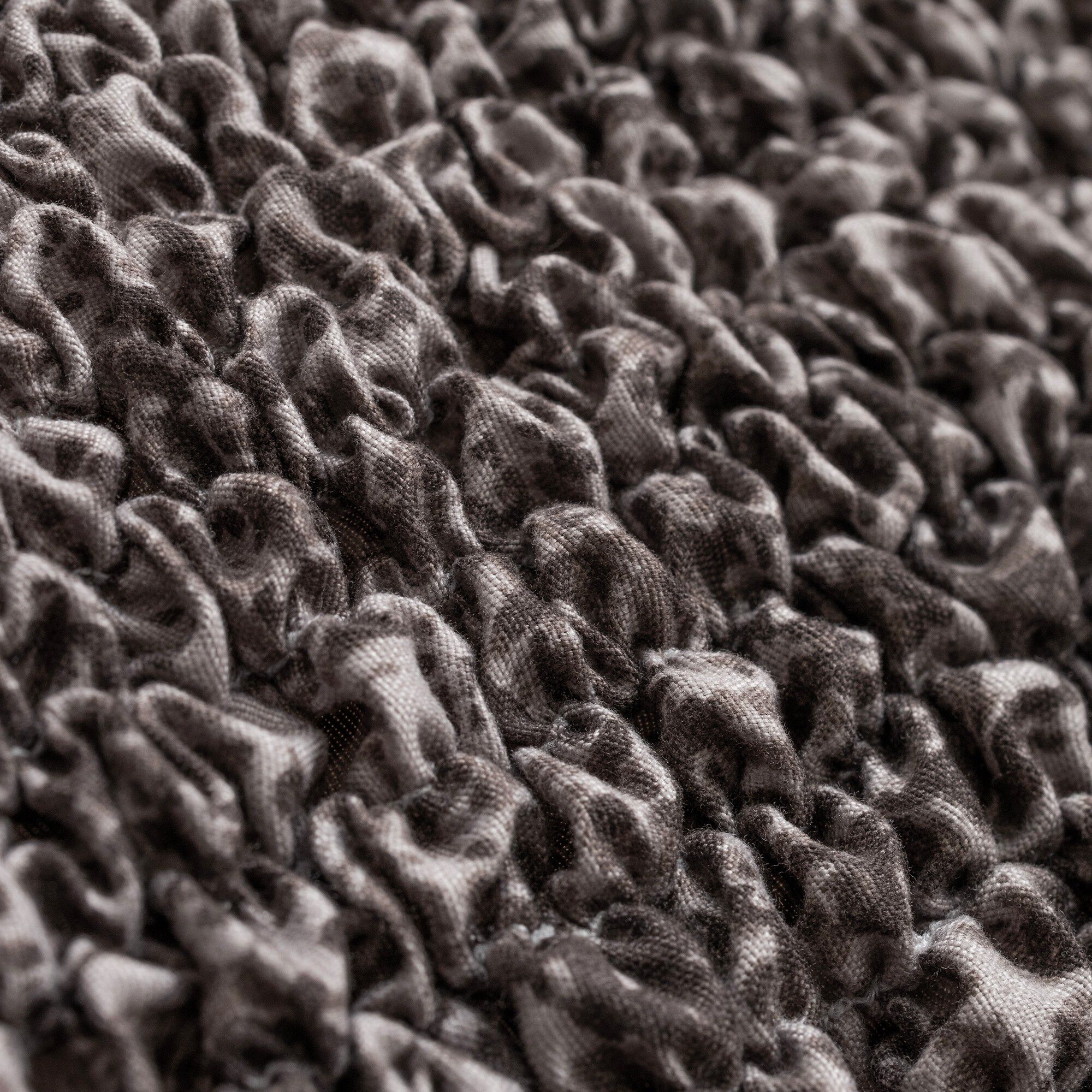 Housse bi-extensible microfibre gaufrée léopard spéciale chaise