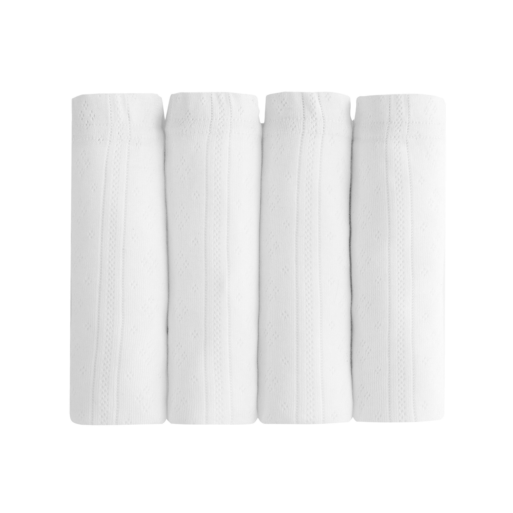 Culotte forme maxi coton motifs jacquard – Lot de 4