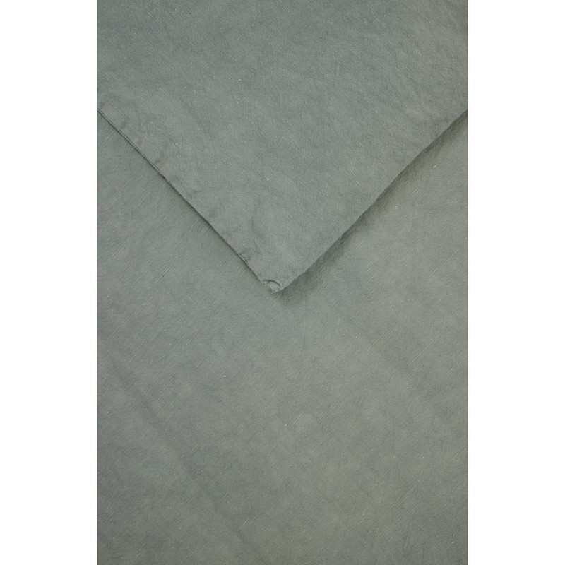 Housse de Couette Enfant en Lin et Coton Bio + taie d'oreiller