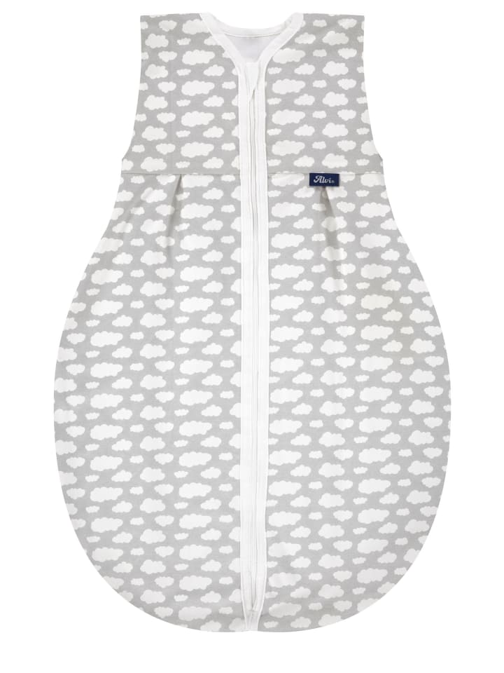Alvi Kugelschlafsack Thermo Exclusiv in Wolke Silber günstig kaufen 100 cm