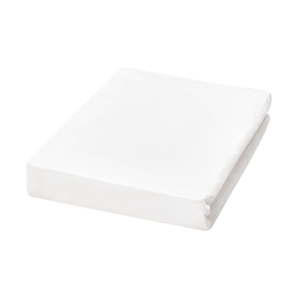 Supersoft Spannbetttücher bis 25 cm Höhe, 90-100 x 200-220 cm, weiß