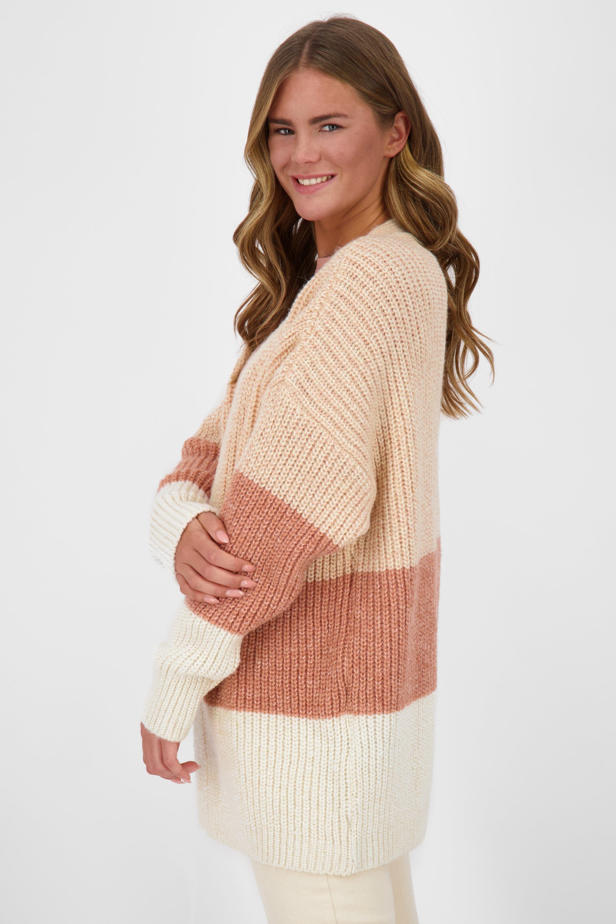 Alife & Kickin Stillpullover MaleaAK Z Cardigan Knit Damen Strickpullover