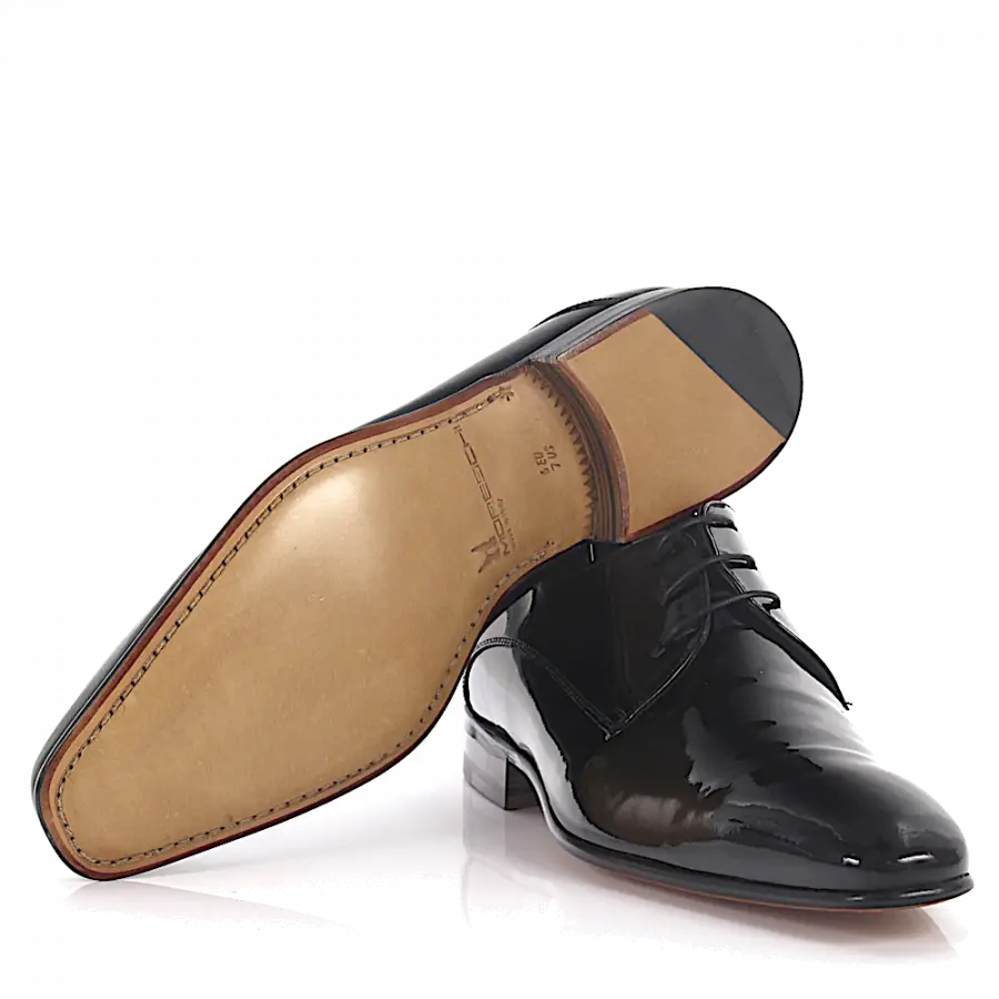 Moreschi - Businessschuhe Derby VERNICE CUOIO Lackleder - schwarz