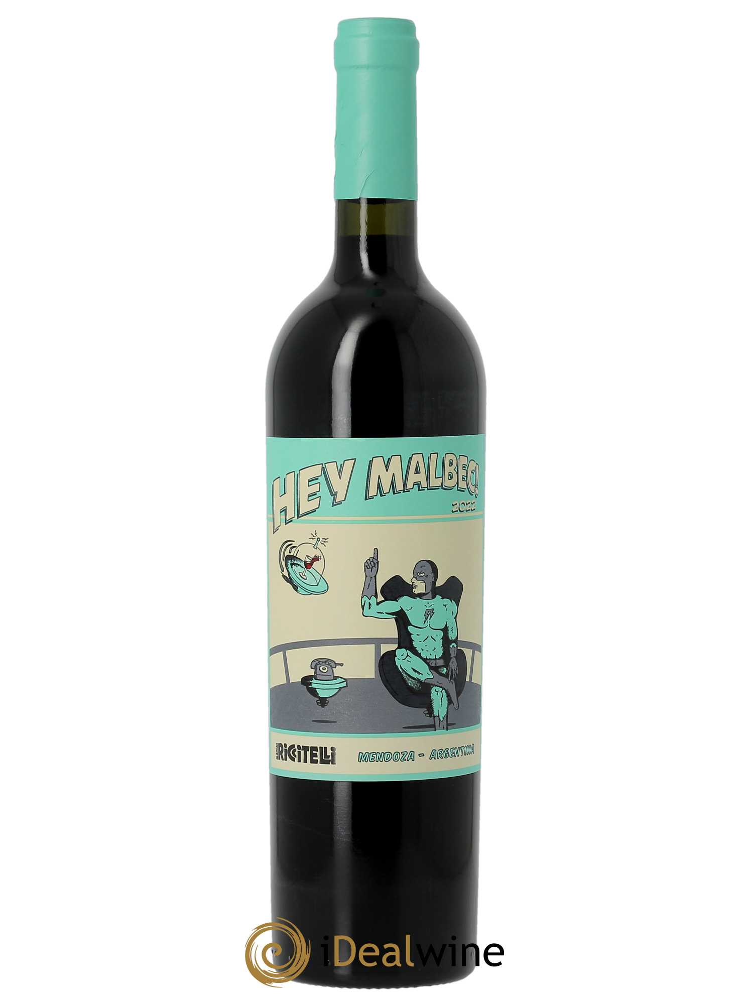 Mendoza Matias Riccitelli Hey Malbec  2022 - Lot de 1 Bouteille